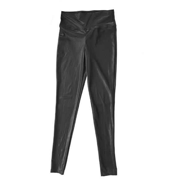 M Balera Black Shiny Leggings - Picture 2 of 8